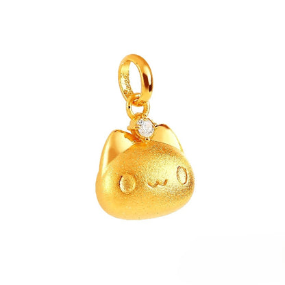 Bugcat Capoo Gold Pendant - Classic Series