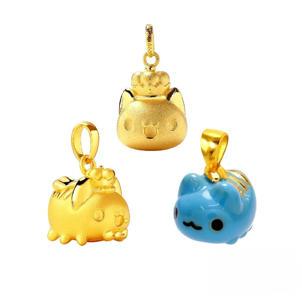 Gold Pendant - King Capoo Series